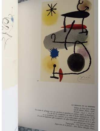 LIVRE MIRO GRAVEUR (4 volumes) Collection complète des quatre volumes du Catalogue de l'Oeuvre gravé de Joan Miró