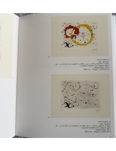 LIVRE MIRO GRAVEUR (4 volumes) Collection complète des quatre volumes du Catalogue de l'Oeuvre gravé de Joan Miró