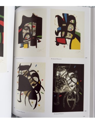 LIVRE MIRO GRAVEUR (4 volumes) Collection complète des quatre volumes du Catalogue de l'Oeuvre gravé de Joan Miró