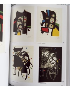 LIVRE MIRO GRAVEUR (4 volumes) Collection complète des quatre volumes du Catalogue de l'Oeuvre gravé de Joan Miró