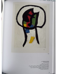 LIVRE MIRO GRAVEUR (4 volumes) Collection complète des quatre volumes du Catalogue de l'Oeuvre gravé de Joan Miró