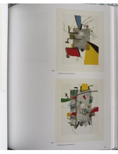 LIVRE MIRO GRAVEUR (4 volumes) Collection complète des quatre volumes du Catalogue de l'Oeuvre gravé de Joan Miró