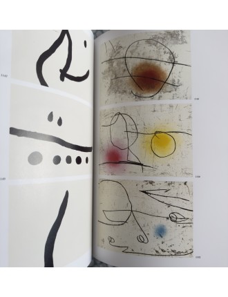LIVRE MIRO GRAVEUR (4 volumes) Collection complète des quatre volumes du Catalogue de l'Oeuvre gravé de Joan Miró