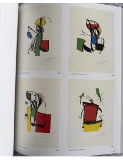 LIVRE MIRO GRAVEUR (4 volumes) Collection complète des quatre volumes du Catalogue de l'Oeuvre gravé de Joan Miró