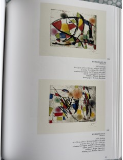 LIVRE MIRO GRAVEUR (4 volumes) Collection complète des quatre volumes du Catalogue de l'Oeuvre gravé de Joan Miró