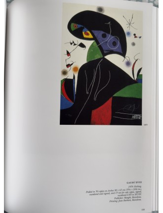 LIVRE MIRO GRAVEUR (4 volumes) Collection complète des quatre volumes du Catalogue de l'Oeuvre gravé de Joan Miró