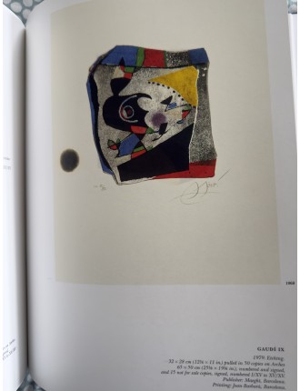 LIVRE MIRO GRAVEUR (4 volumes) Collection complète des quatre volumes du Catalogue de l'Oeuvre gravé de Joan Miró