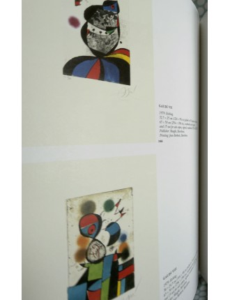 LIVRE MIRO GRAVEUR (4 volumes) Collection complète des quatre volumes du Catalogue de l'Oeuvre gravé de Joan Miró