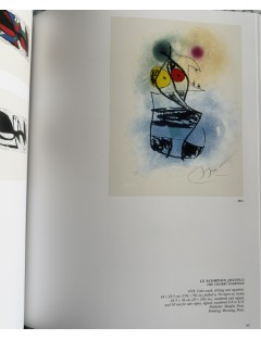 LIVRE MIRO GRAVEUR (4 volumes) Collection complète des quatre volumes du Catalogue de l'Oeuvre gravé de Joan Miró