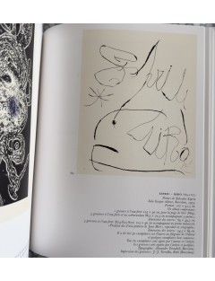 LIVRE MIRO GRAVEUR (4 volumes) Collection complète des quatre volumes du Catalogue de l'Oeuvre gravé de Joan Miró