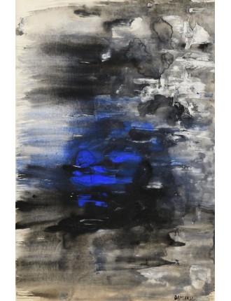 Composition abstraite. Aquarelle et gouache de Hora Damian