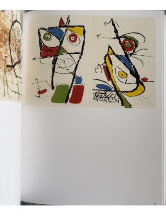 LIVRE MIRO GRAVEUR (4 volumes) Collection complète des quatre volumes du Catalogue de l'Oeuvre gravé de Joan Miró