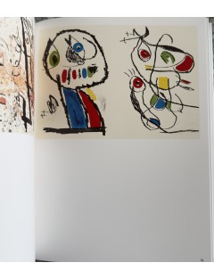 LIVRE MIRO GRAVEUR (4 volumes) Collection complète des quatre volumes du Catalogue de l'Oeuvre gravé de Joan Miró