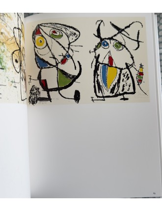 LIVRE MIRO GRAVEUR (4 volumes) Collection complète des quatre volumes du Catalogue de l'Oeuvre gravé de Joan Miró