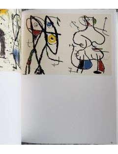 LIVRE MIRO GRAVEUR (4 volumes) Collection complète des quatre volumes du Catalogue de l'Oeuvre gravé de Joan Miró