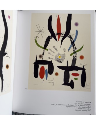 LIVRE MIRO GRAVEUR (4 volumes) Collection complète des quatre volumes du Catalogue de l'Oeuvre gravé de Joan Miró