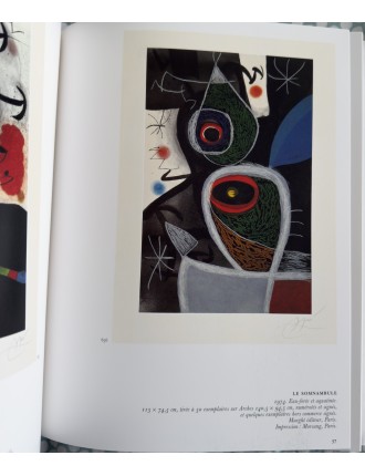 LIVRE MIRO GRAVEUR (4 volumes) Collection complète des quatre volumes du Catalogue de l'Oeuvre gravé de Joan Miró