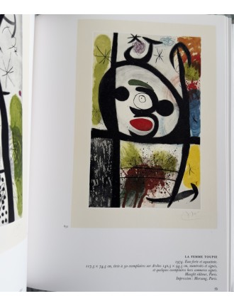 LIVRE MIRO GRAVEUR (4 volumes) Collection complète des quatre volumes du Catalogue de l'Oeuvre gravé de Joan Miró