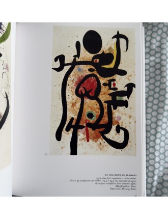 LIVRE MIRO GRAVEUR (4 volumes) Collection complète des quatre volumes du Catalogue de l'Oeuvre gravé de Joan Miró