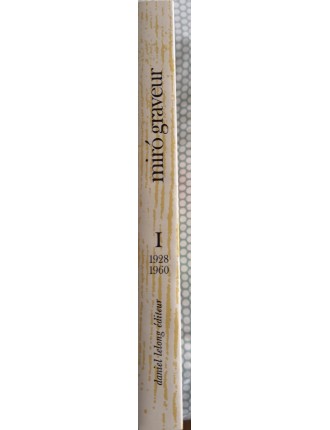 LIVRE MIRO GRAVEUR (4 volumes) Collection complète des quatre volumes du Catalogue de l'Oeuvre gravé de Joan Miró