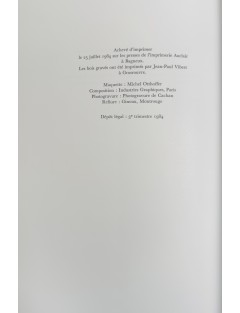 LIVRE MIRO GRAVEUR (4 volumes) Collection complète des quatre volumes du Catalogue de l'Oeuvre gravé de Joan Miró