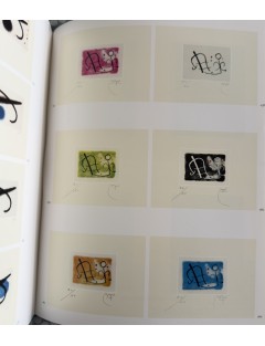LIVRE MIRO GRAVEUR (4 volumes) Collection complète des quatre volumes du Catalogue de l'Oeuvre gravé de Joan Miró