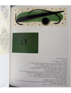 LIVRE MIRO GRAVEUR (4 volumes) Collection complète des quatre volumes du Catalogue de l'Oeuvre gravé de Joan Miró