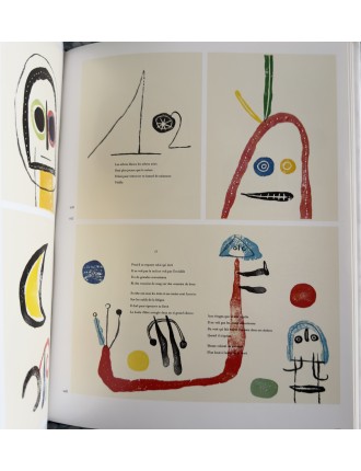 LIVRE MIRO GRAVEUR (4 volumes) Collection complète des quatre volumes du Catalogue de l'Oeuvre gravé de Joan Miró