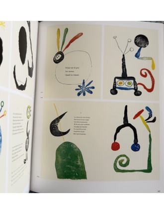 LIVRE MIRO GRAVEUR (4 volumes) Collection complète des quatre volumes du Catalogue de l'Oeuvre gravé de Joan Miró