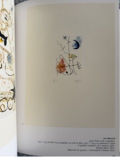 LIVRE MIRO GRAVEUR (4 volumes) Collection complète des quatre volumes du Catalogue de l'Oeuvre gravé de Joan Miró