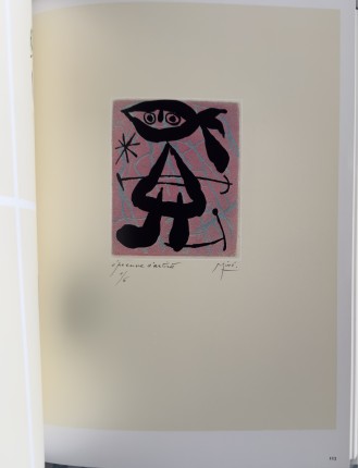 LIVRE MIRO GRAVEUR (4 volumes) Collection complète des quatre volumes du Catalogue de l'Oeuvre gravé de Joan Miró