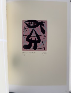 LIVRE MIRO GRAVEUR (4 volumes) Collection complète des quatre volumes du Catalogue de l'Oeuvre gravé de Joan Miró