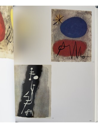 LIVRE MIRO GRAVEUR (4 volumes) Collection complète des quatre volumes du Catalogue de l'Oeuvre gravé de Joan Miró