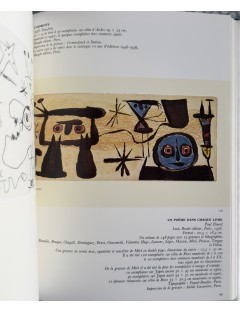 LIVRE MIRO GRAVEUR (4 volumes) Collection complète des quatre volumes du Catalogue de l'Oeuvre gravé de Joan Miró