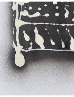 Composition abstraite. 1993. Technique mixte. Acrylique et aérosol sur papier de François Arnal