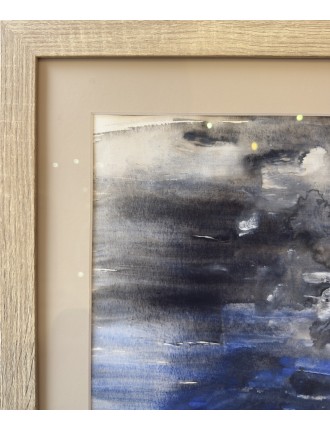 Composition abstraite. Aquarelle et gouache de Hora Damian