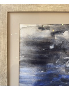 Composition abstraite. Aquarelle et gouache de Hora Damian