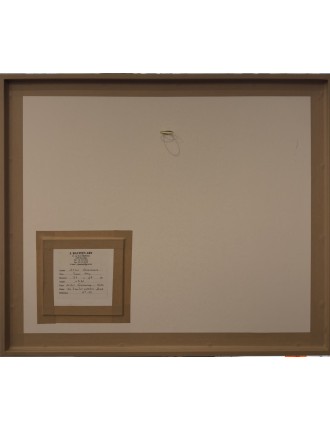 Composition abstraite. 1976. Technique mixte sur papier de Arthur Grosemans