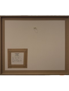 Composition abstraite. 1976. Technique mixte sur papier de Arthur Grosemans