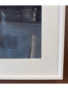 Composition abstraite. 1976. Technique mixte sur papier de Arthur Grosemans