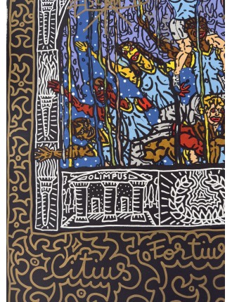 Robert Combas – Jeux Olympiques Barcelone 1992 – Lithographie