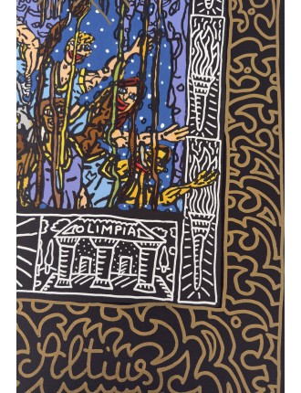 Robert Combas – Jeux Olympiques Barcelone 1992 – Lithographie