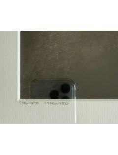 Photo en couleur, tirage argentique signée en bas à gauche et titrée " Smoking nun Cinecitta Italy" de Formento & Formento