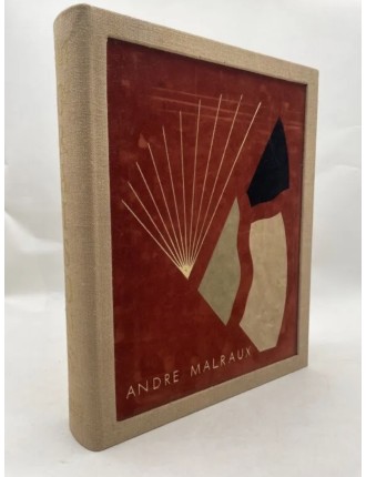 Livre Coffret de André MALRAUX & Eduardo ARROYO. Oraisons funèbres. Paris, Éditions Michèle Trinckvel, 1984.