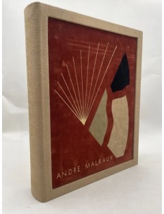 Livre Coffret de André MALRAUX & Eduardo ARROYO. Oraisons funèbres. Paris, Éditions Michèle Trinckvel, 1984.