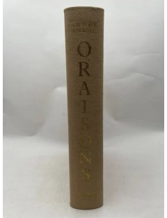 Livre Coffret de André MALRAUX & Eduardo ARROYO. Oraisons funèbres. Paris, Éditions Michèle Trinckvel, 1984.