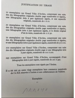 Livre Coffret de André MALRAUX & Eduardo ARROYO. Oraisons funèbres. Paris, Éditions Michèle Trinckvel, 1984.