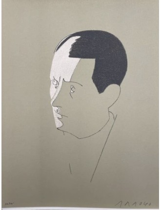 Livre Coffret de André MALRAUX & Eduardo ARROYO. Oraisons funèbres. Paris, Éditions Michèle Trinckvel, 1984.