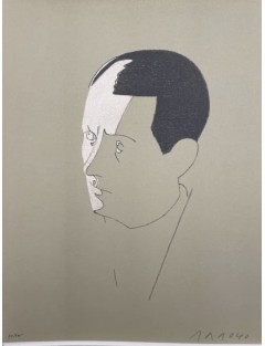 Livre Coffret de André MALRAUX & Eduardo ARROYO. Oraisons funèbres. Paris, Éditions Michèle Trinckvel, 1984.