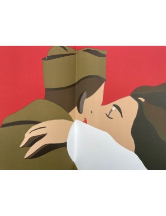 Livre Coffret de André MALRAUX & Eduardo ARROYO. Oraisons funèbres. Paris, Éditions Michèle Trinckvel, 1984.